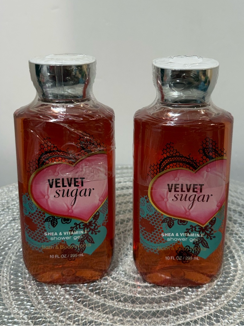 BBW Velvet Sugar Body Wash Set of 2 NWT